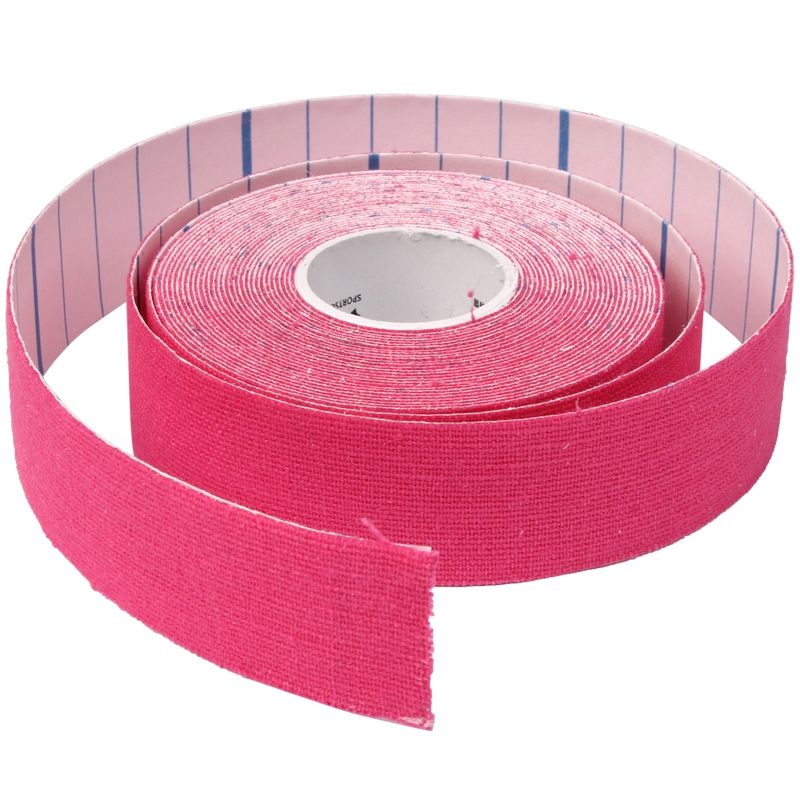 Waterproof Kinesiology Tape Sports Muscles Care Therapeutic Bandage, Size: 5m(L) X 2.5cm(W)(Magenta)