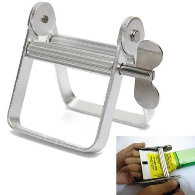 Squeezer Toothpaste Dispenser Tube Sucker Holder Dental Cream Bathroom Accessories Manual Syringe Gun Dispenser Gadgets
