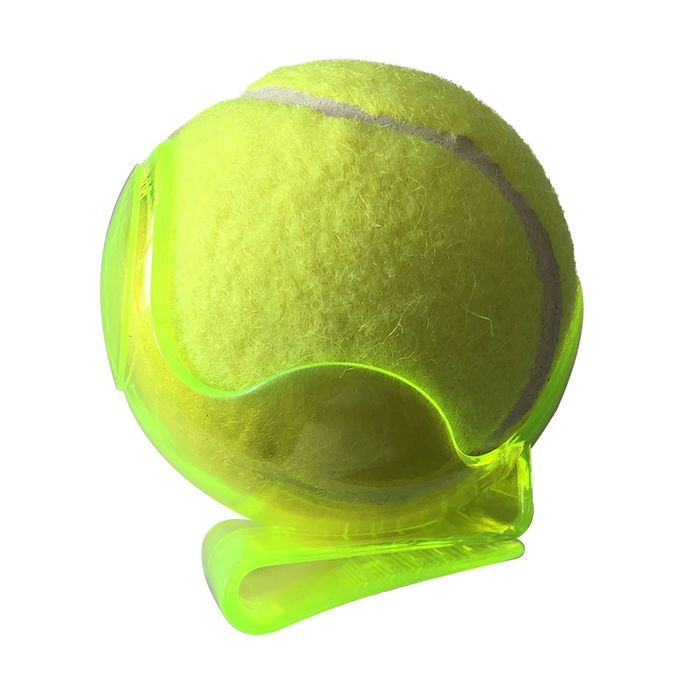 1Pc Transparent Tennis Ball Clip Plastic Tennis Training