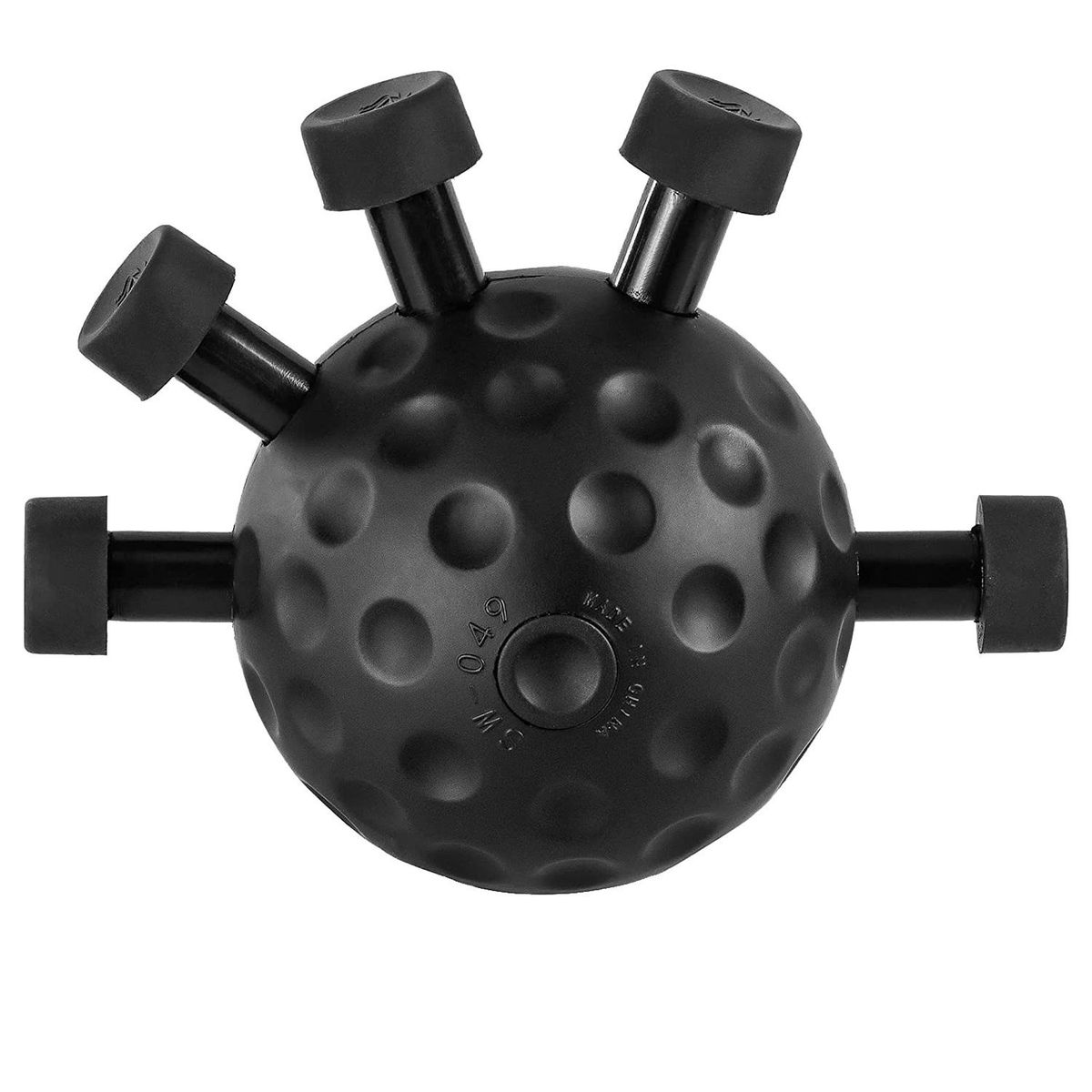 Finger Hand Strengthener GripAdjustable Resistance Hand Balls Gripper Exerciser Strength TrainerBlack