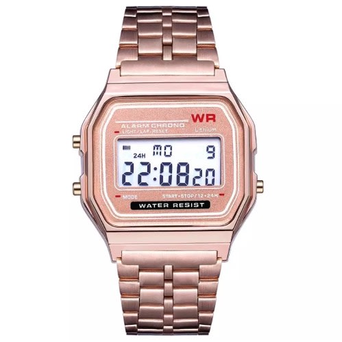 Illuminator Atom Stainless Steel Watch - Gold