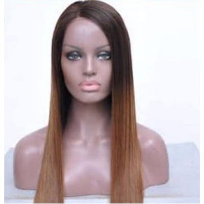 Ombre Straight Wig - 16''