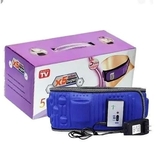 X5 Super Slim Abdomen Fat Burning Vibration Slimming Belt
