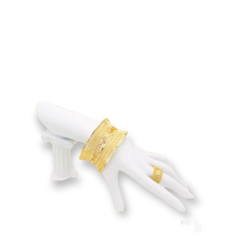 Trendy Jewelry Set -  Gold