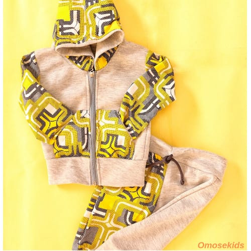 Ankara Inspired Hoodie Set