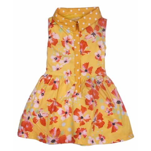 Drop Waist Cotton Dress