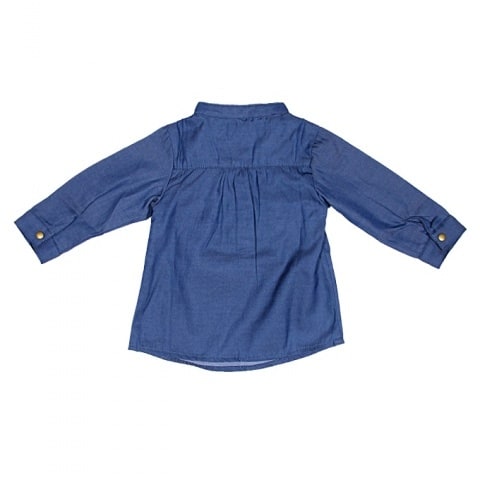 Baby Girls' Soft Denims T-Shirt - Blue