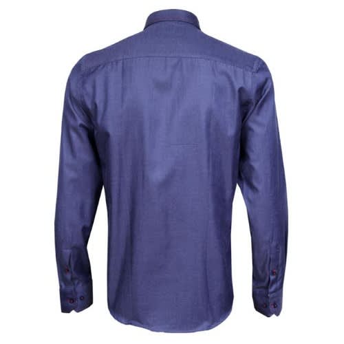 Long Sleeve Jeans Shirt - Blue