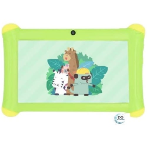 K86, Kids Tablet 7 Inch, Android 6.0, 16gb Rom , 1gb Ram, Plus Free Gifts - Green