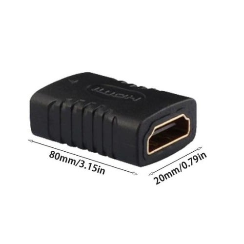 Hdmi Female To Female Extender Adapter Coupler Connector Fit Hdtv 1080p 4k