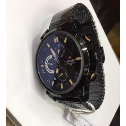 Meshed Netted Men's Luxury Wrist Watch
