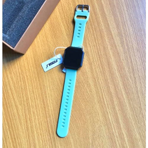 Unisex Rubber Strap Screen Touch Wrist Watch