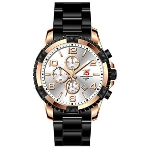 Men's Stainless Steel Chronograph Wrist Watch H3394g-f