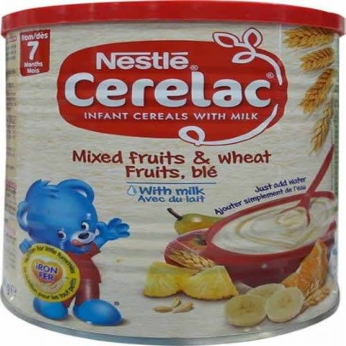 Cerelac Mixed Fruits & Wheat Fruits With Milk -7 Months -UK-1kg E