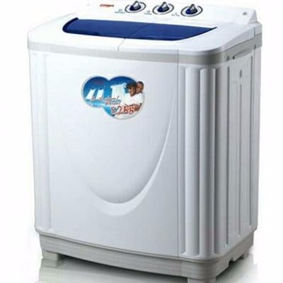 Washing Machine With Double Tub