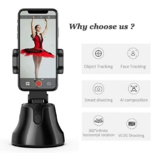 Apai Genie Auto Tracking Smart Shooting 360 Rotation Holder- The Personal Robot Cameraman