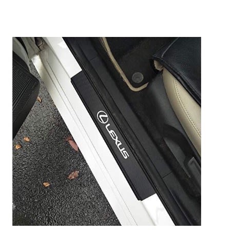 4 Pieces Lexus Door Step Plate Sill Anti Scratch Sticker Protector Universal Fit