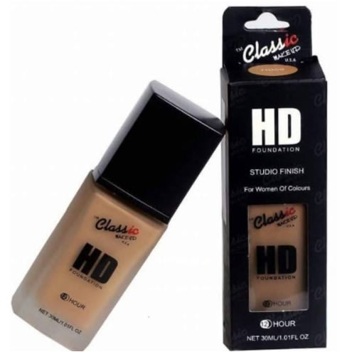 Hd Foundation 12hour Hd01 Spf 30 - 30ml