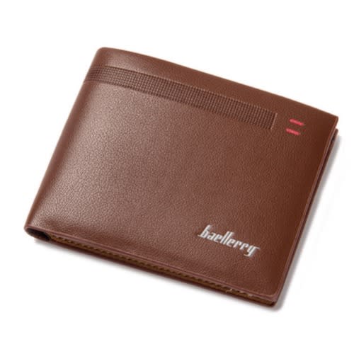 New Retro Leather Men's Wallet- Brown