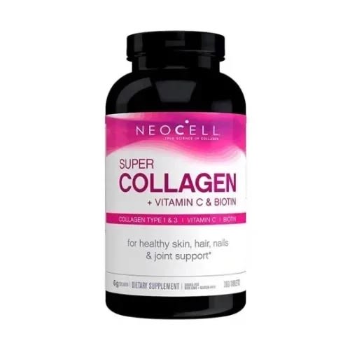 Super Collagen + Vitamin C & Biotin - 360 Tabs  - Healthy Skin - Hair - Nails & Joint Support