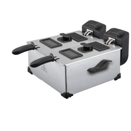 Double Deep Fat Fryer -3l -1800w