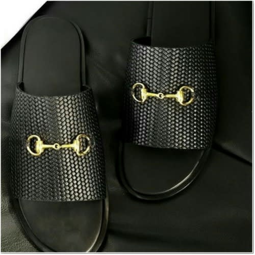 Male Basket Chain Slippers