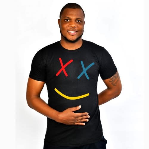 Smiley Club Premium Tshirt -black