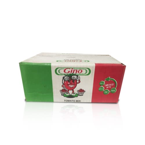 Gino Tomato Paste 65g X 50 Sachets - 1 Carton