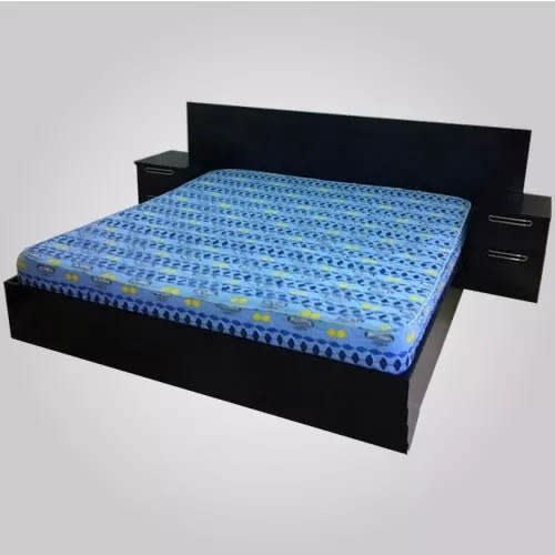 Bed Frame -  6Ft By 6Ft  - Coffee Brown