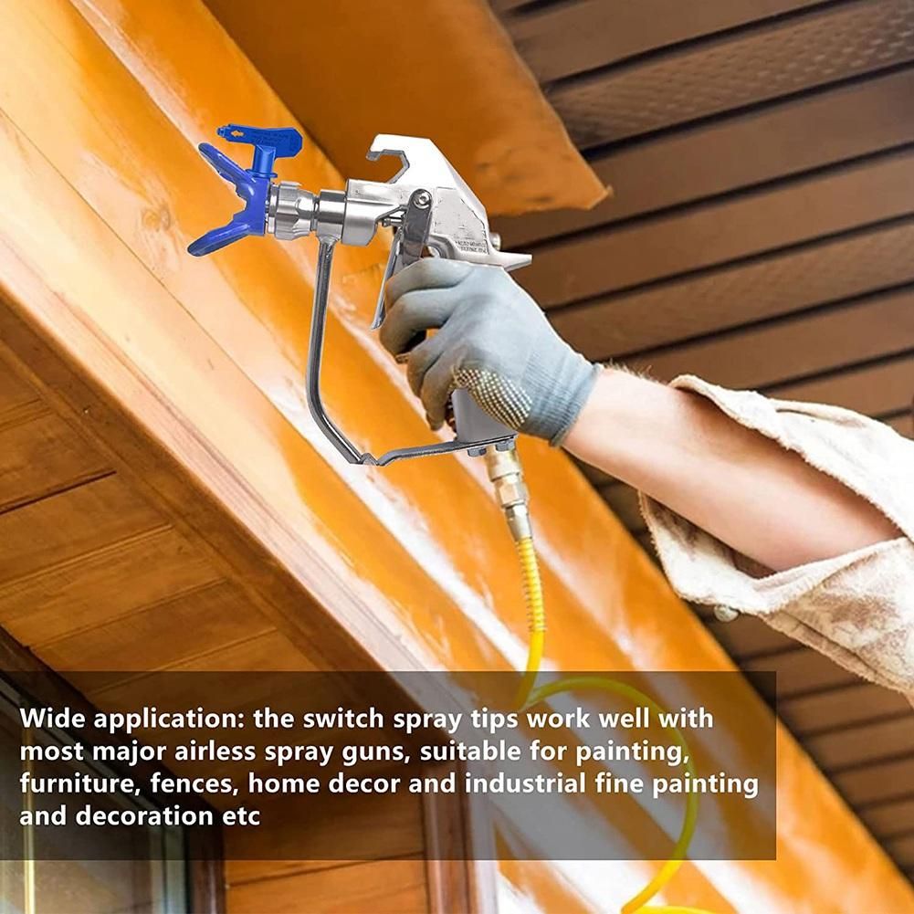 Airless Paint Nozzles Set,Reversible Spray Tips Airless