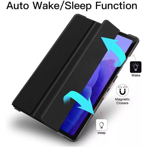 Pu Smart Flip Case Cover For Samsung Galaxy Tab A7 10.4 Inch Sm-t500/t505/t507