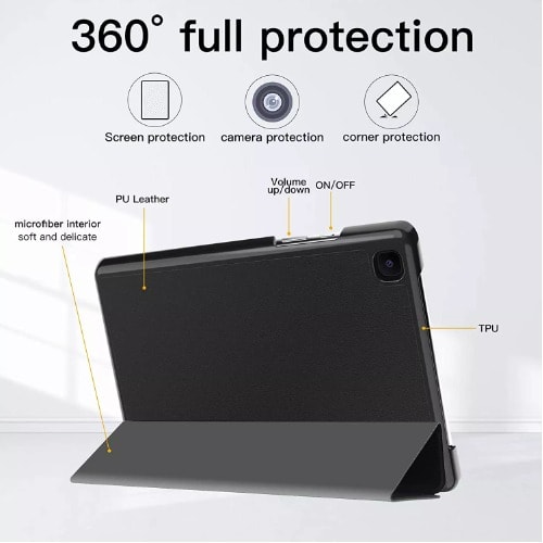 Pu Smart Flip Case Cover For Samsung Galaxy Tab A7 10.4 Inch Sm-t500/t505/t507