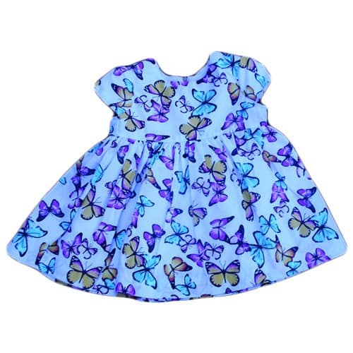 Butterfly Classic Dress - Multicolour