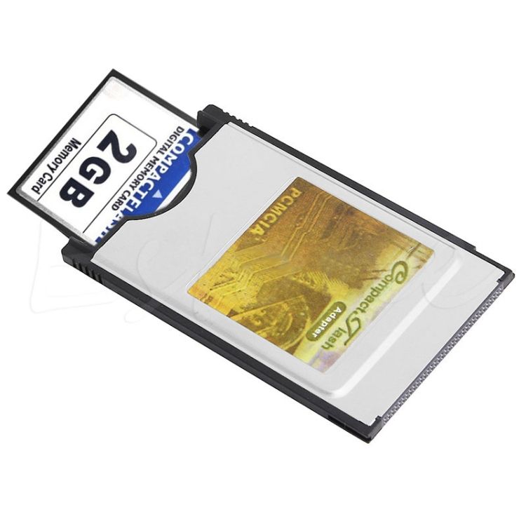 Add-on Cards Compact Flash CF To PC Card PCMCIA Adapter Card Reader