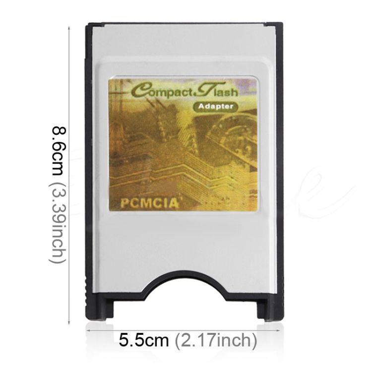 Add-on Cards Compact Flash CF To PC Card PCMCIA Adapter Card Reader