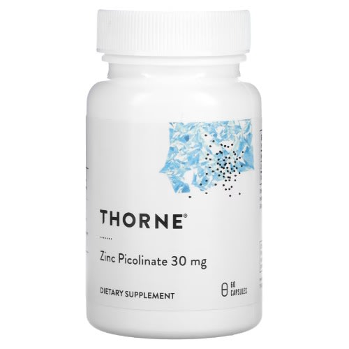 Thorne Zinc Picolinate - 30 Mg - 60 Capsules