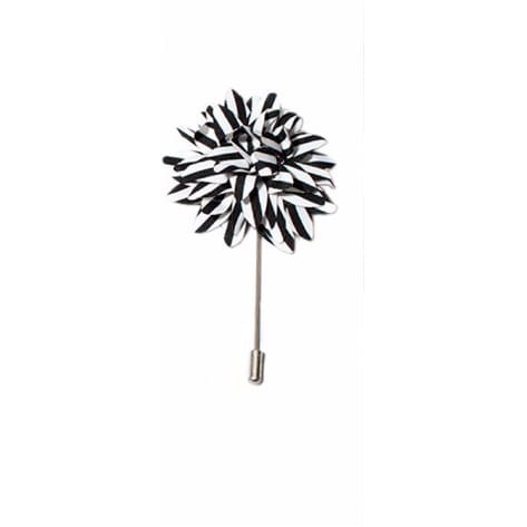 Lapel Pin- Black and White