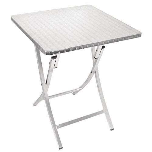 Aluminum Folding Bistro Square Table