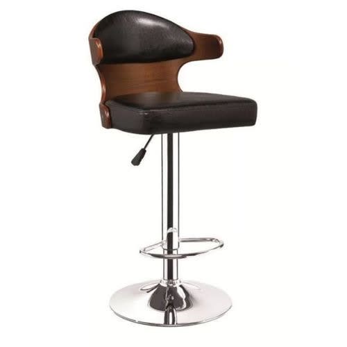 Wooden Padded Stool
