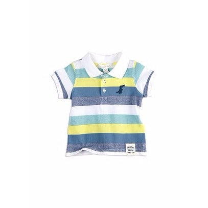 Strip Polo Tshirt - Multicolour