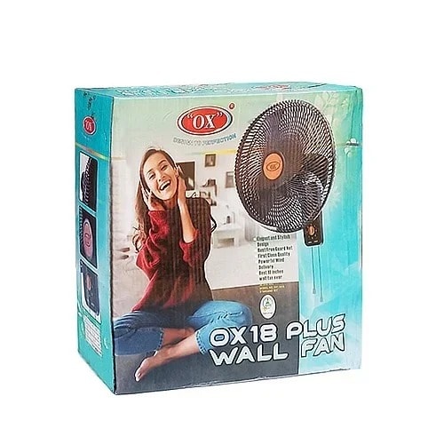 Ox 18 Plus Wall Fan - 18'' Inch