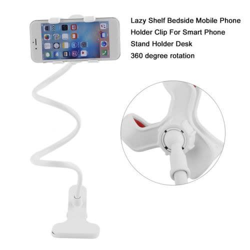 Flexible Desktop Phone Stand Holder - Steel Frame