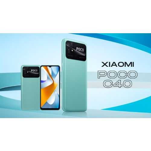 Poco C40 - 6.71"HD+ - 32GB ROM - 3GB RAM - Dual SIM - 4G LTE - Fingerprint - 6000mAh - Green