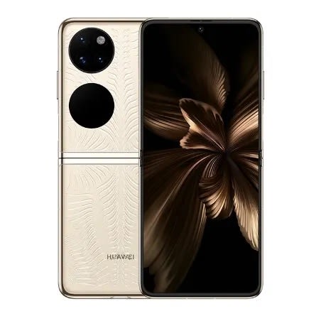 P50 Pocket -6.9"Foldable OLED -512GB ROM -12GB RAM - Dual SIM - 4G LTE - 4000mAh - Gold