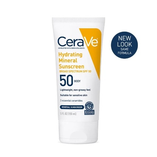 Cerave Hydrating Sunscreen Body Lotion Spf 50 Body -150ml