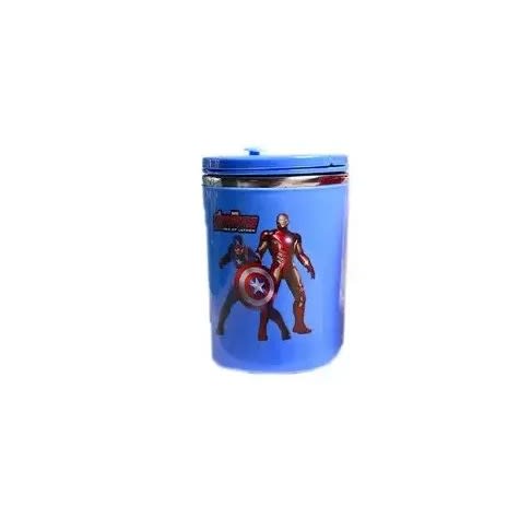 Captain America Food Flask - Blue - Small