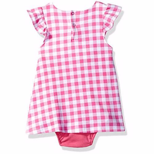 Baby Girls' 2 Piece Sundress with Sunhat - Pink