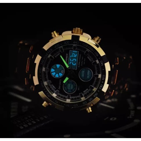 Men's  Bracelet Watch - Sports Quartz