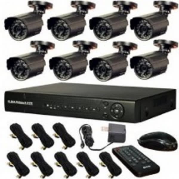 CCTV Security Recording System 8 Camera With Internet And 3G Phone Viewing
