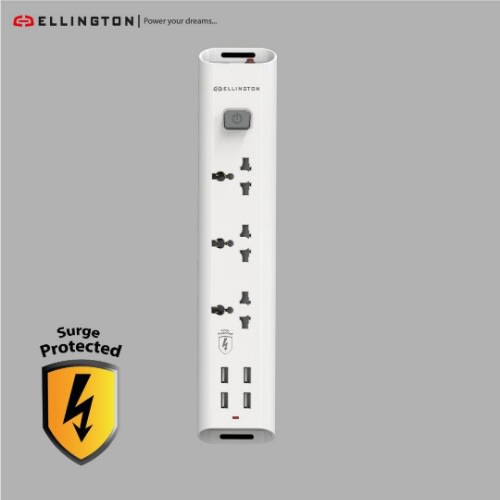 3way 4usb Surge Protector Extention Socket